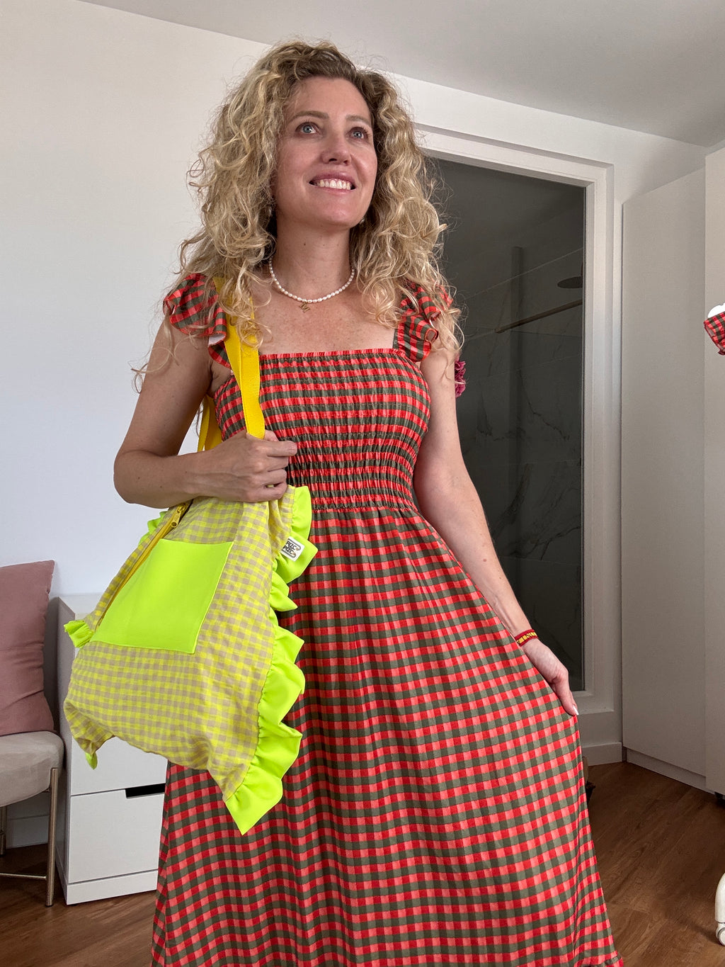 Vestido vichy