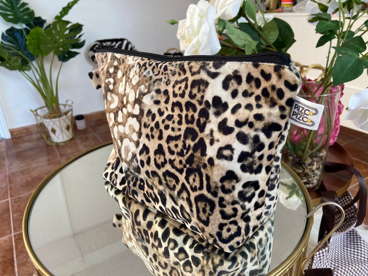 Animal Print Leo Toiletry Bag
