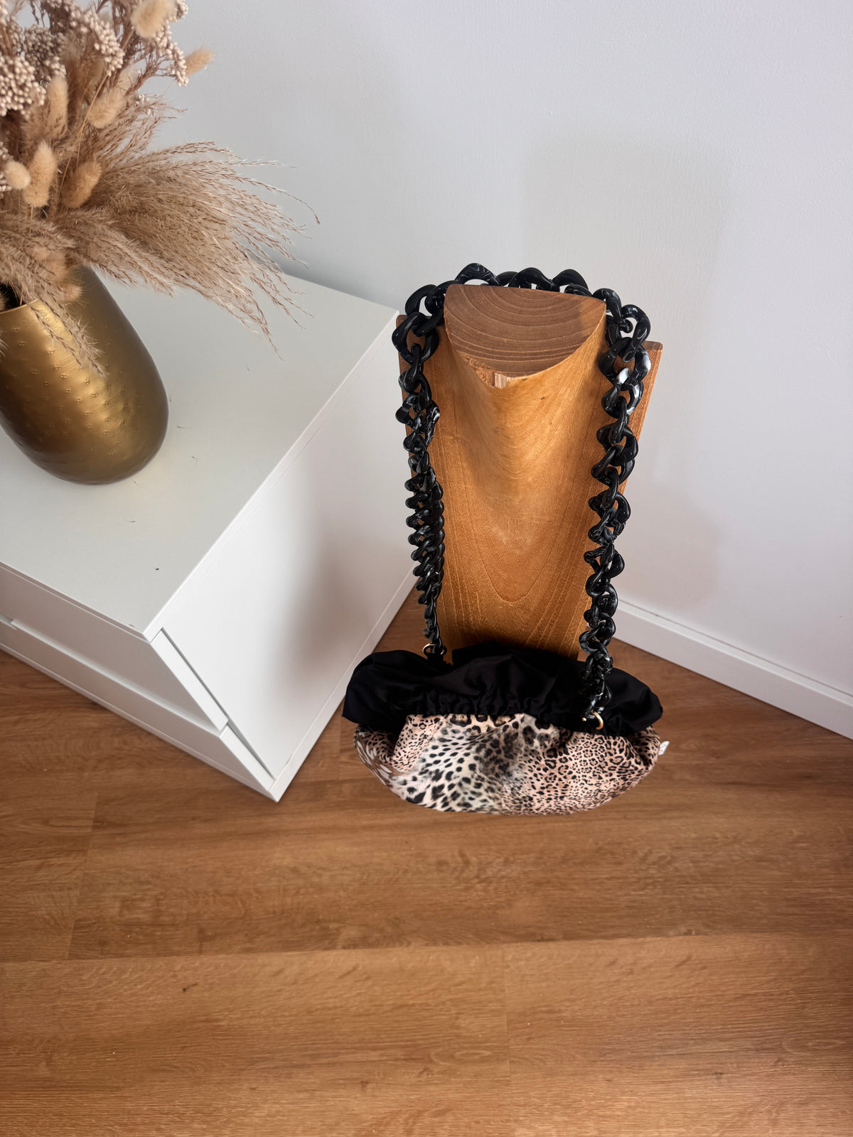 Bolso Baguette Animal Print Leo