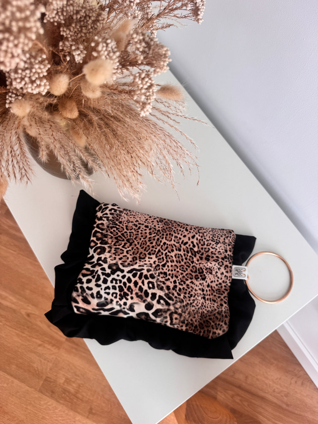 Bolso de mano Terciopelo Volantes