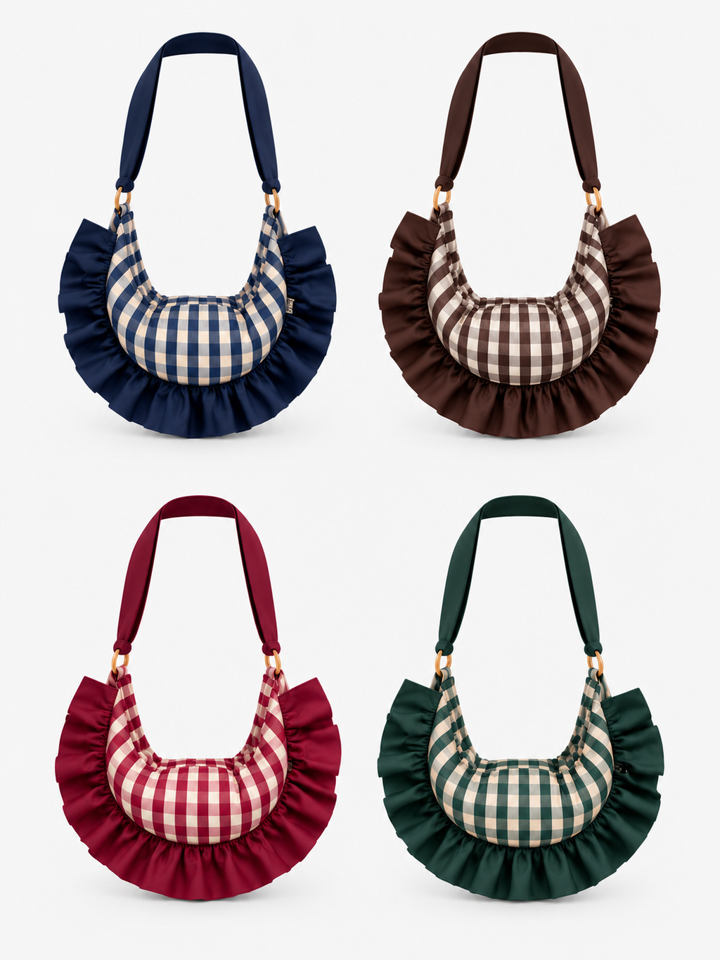 Bolso Volantina Mini Vichy