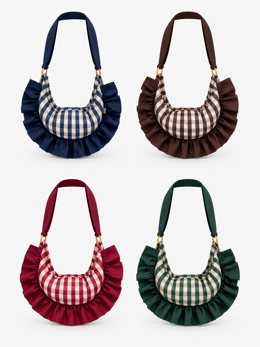 Bolso Volantina Mini Vichy