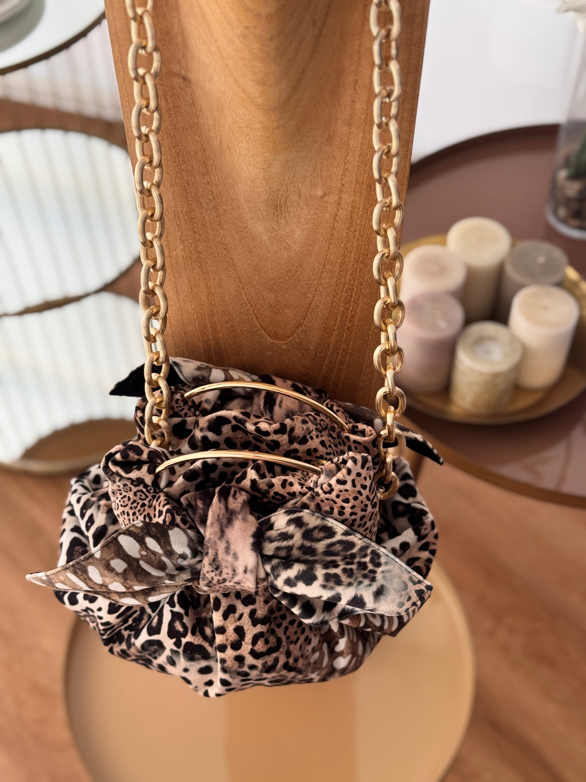 Bolso Nudo Japonés Animal Print