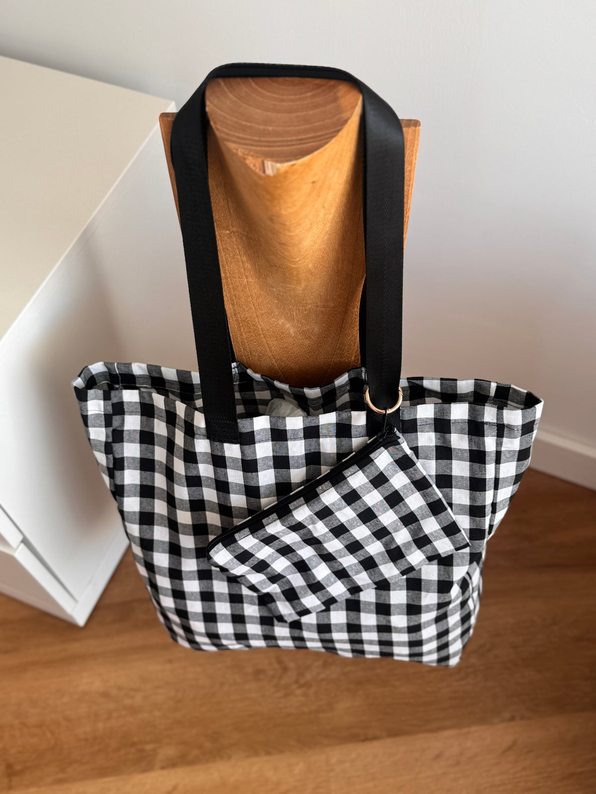 Tote Bag Cuadro Vichy