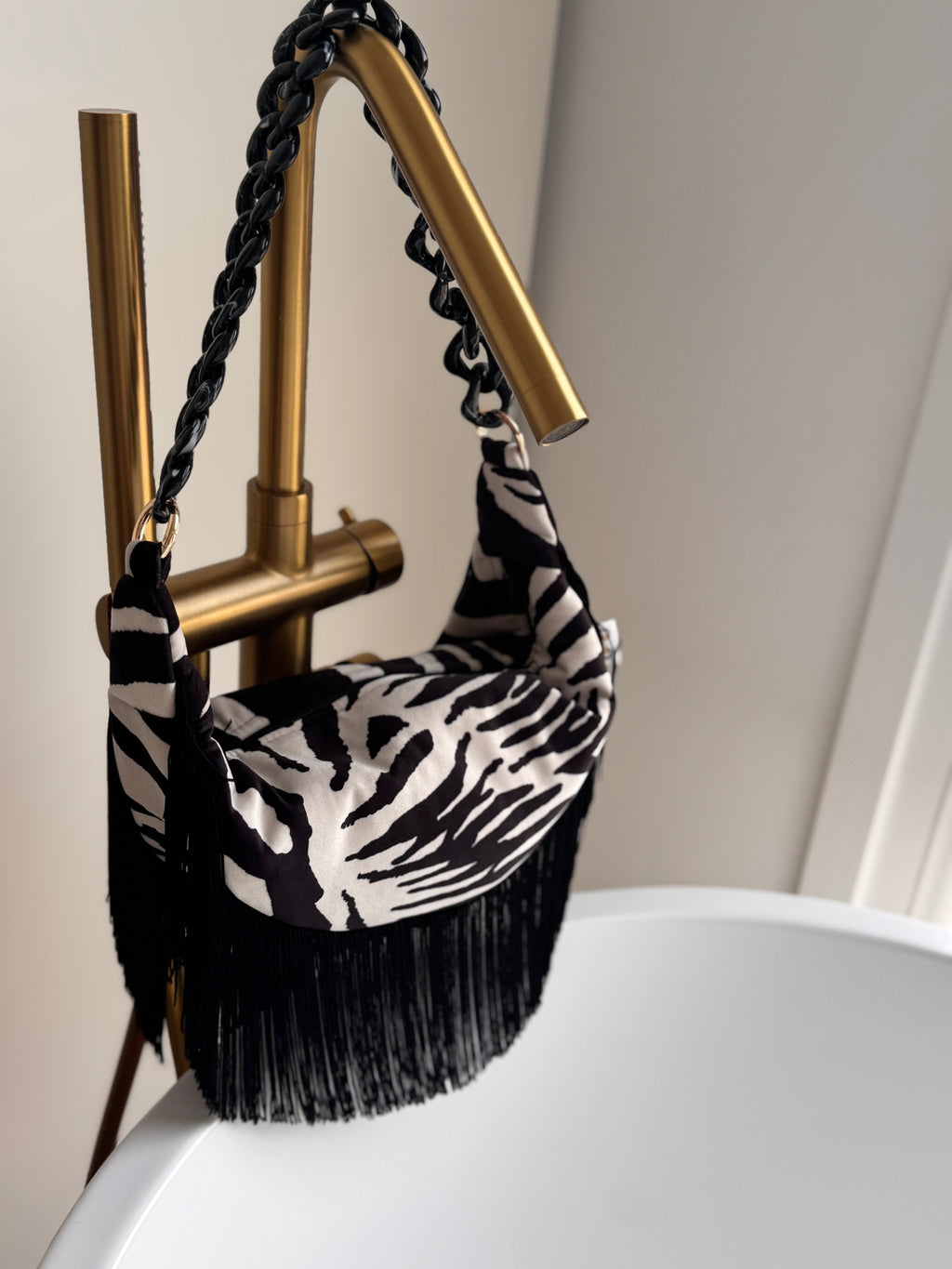 Bolso Mini Volantina Flecos