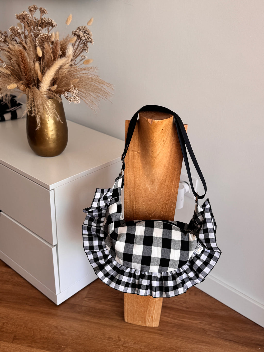 Bolso Volantina París Cuadro Grande