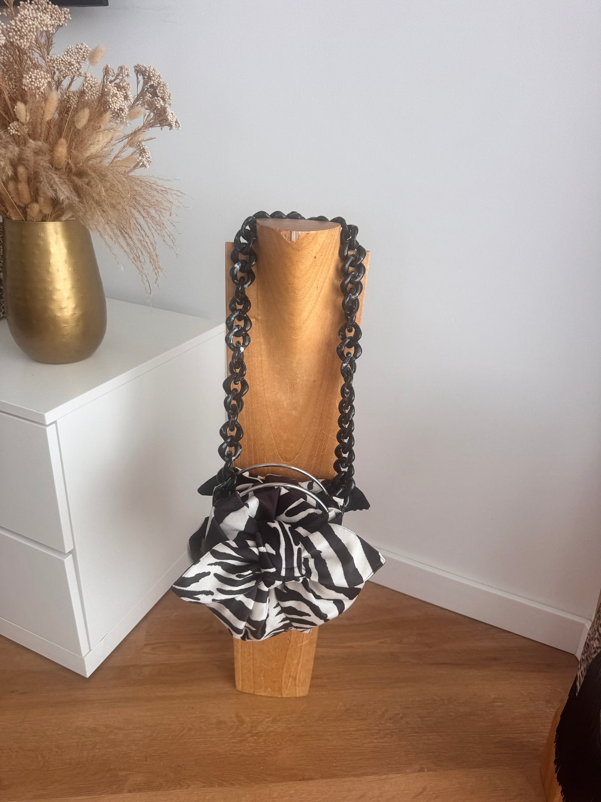 Bolso Nudo Japonés Animal Print