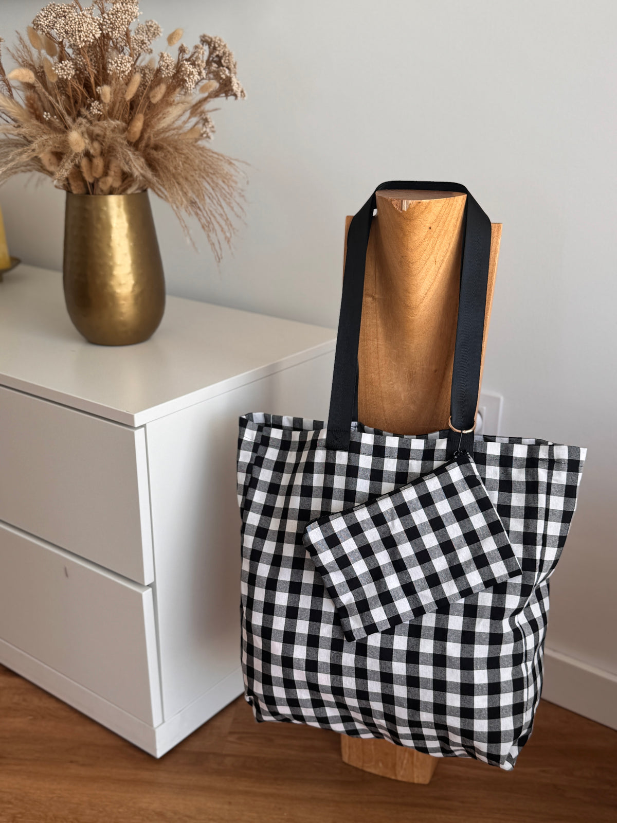 Tote Bag Cuadro Vichy
