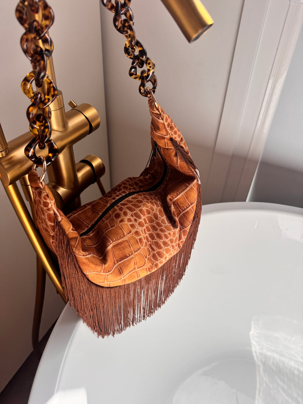 Bolso Mini Volantina Flecos