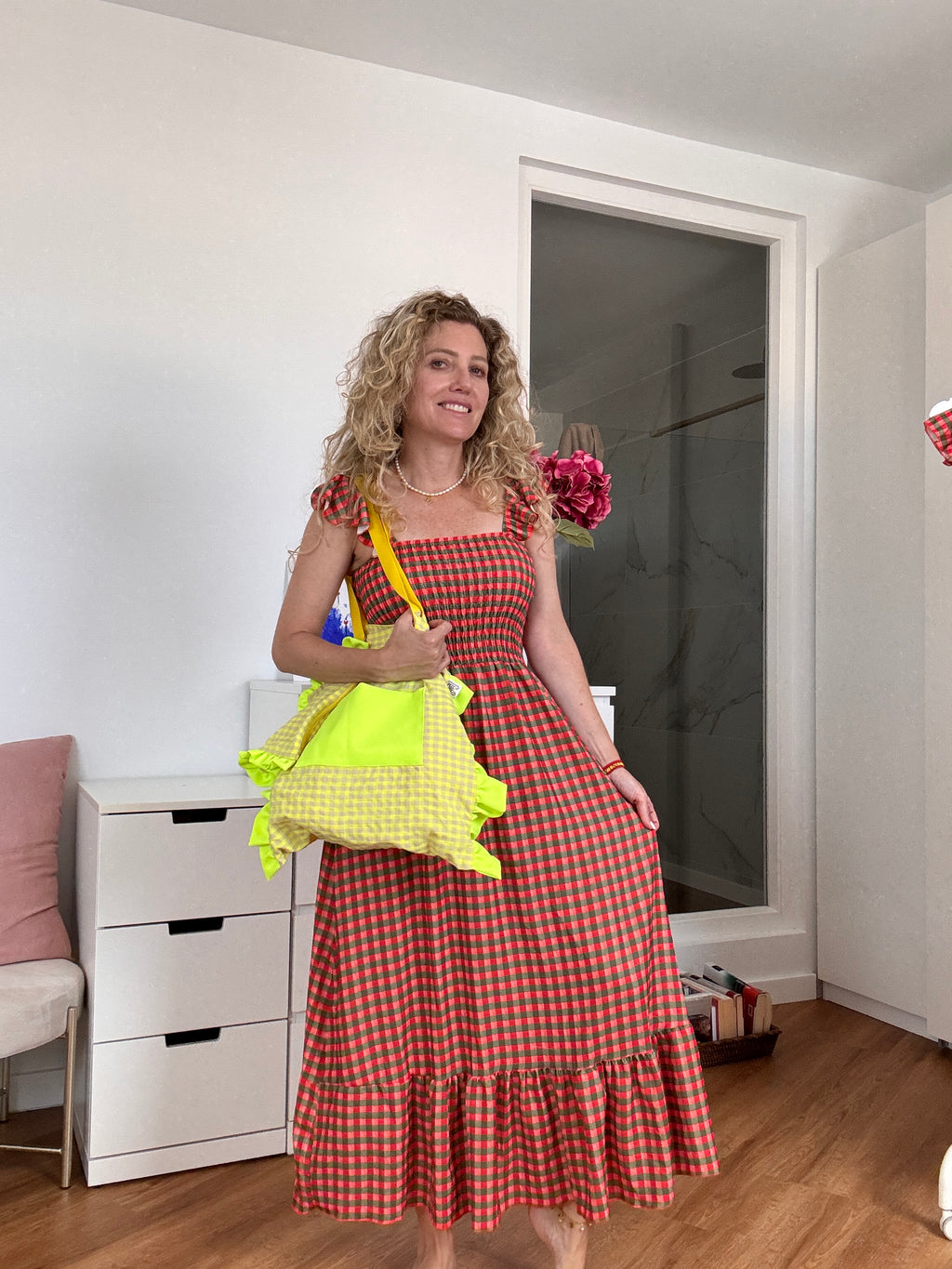 Vestido vichy