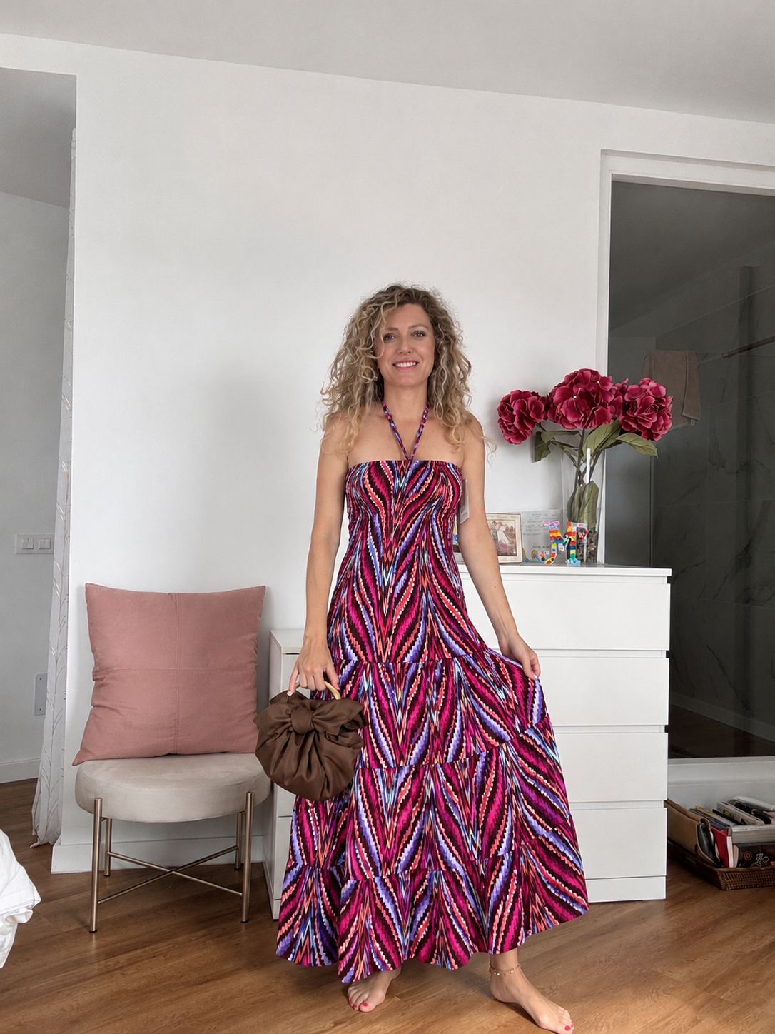 Vestido estampado