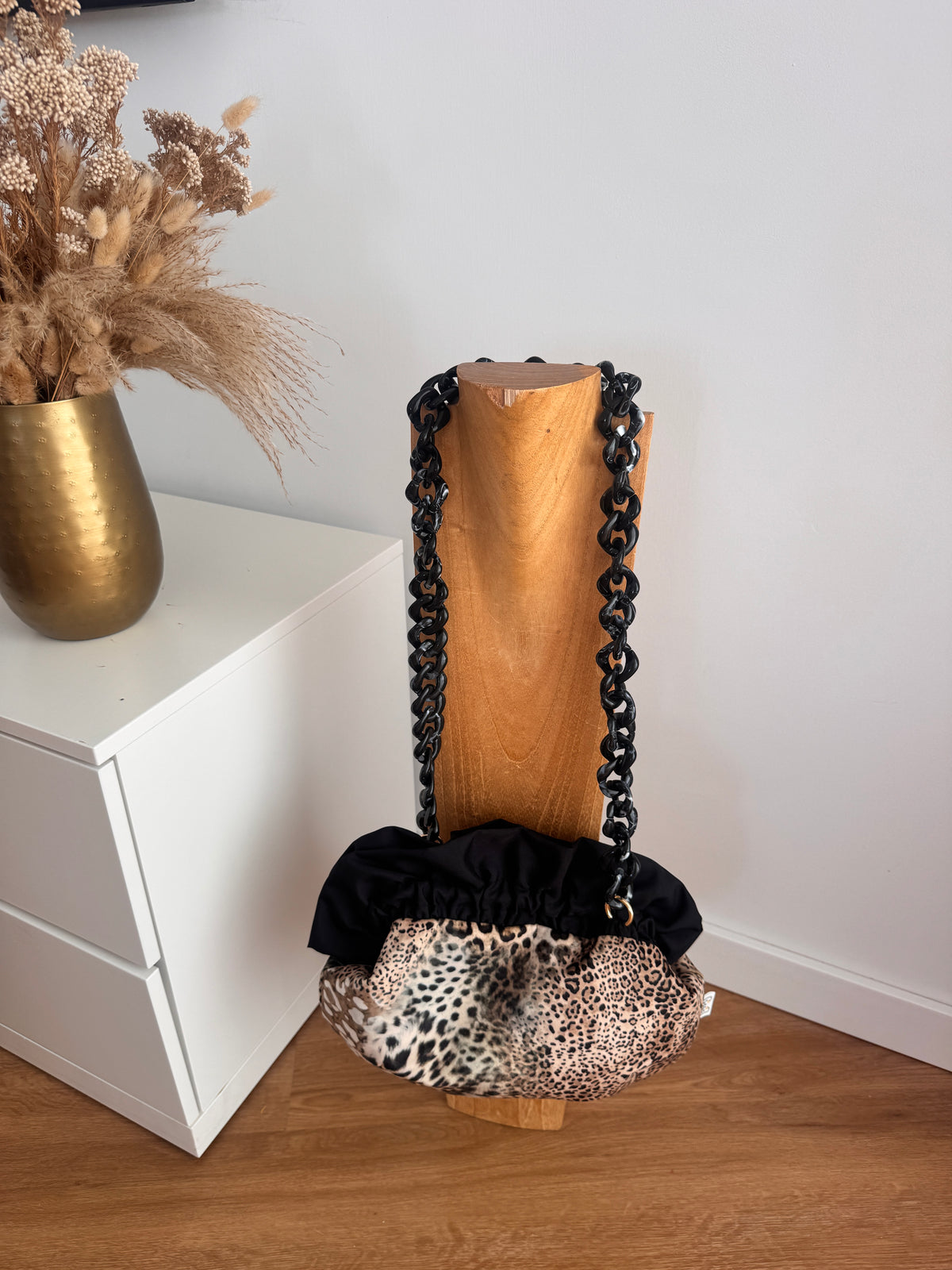 Bolso Baguette Animal Print Leo