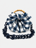 Bolso Nudo Japonés Blue