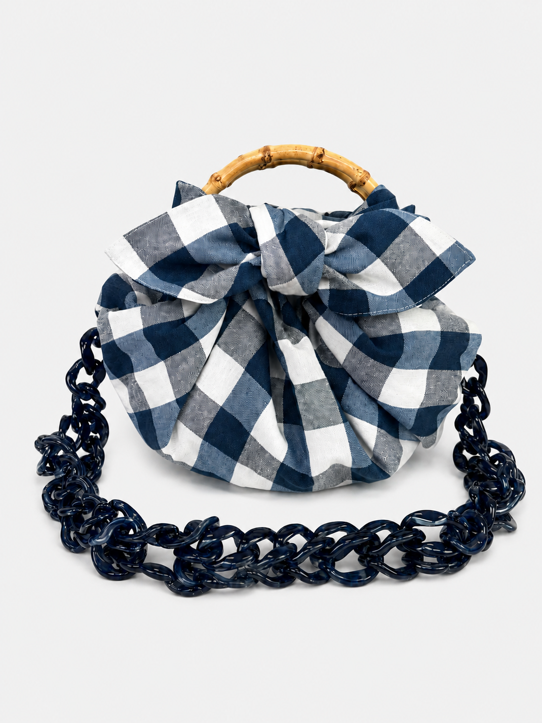Bolso Nudo Japonés Blue
