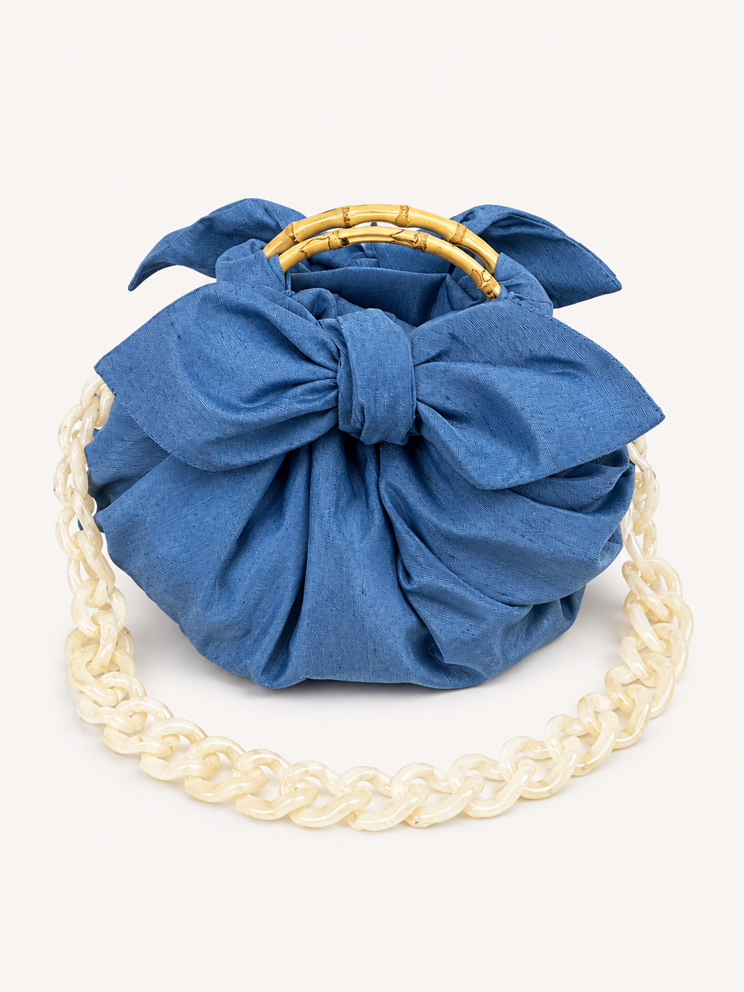 Japanese Knot Bag - Sea