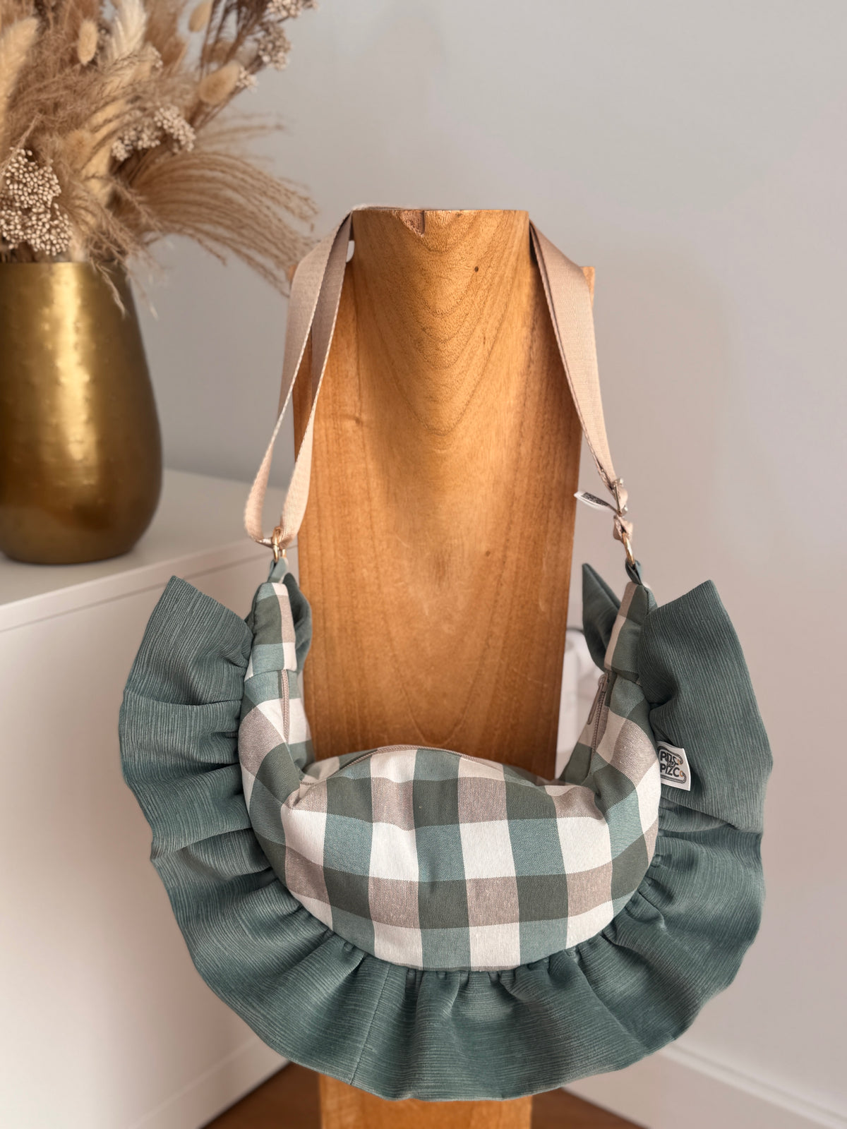 Bolso Volantina Mini Mint