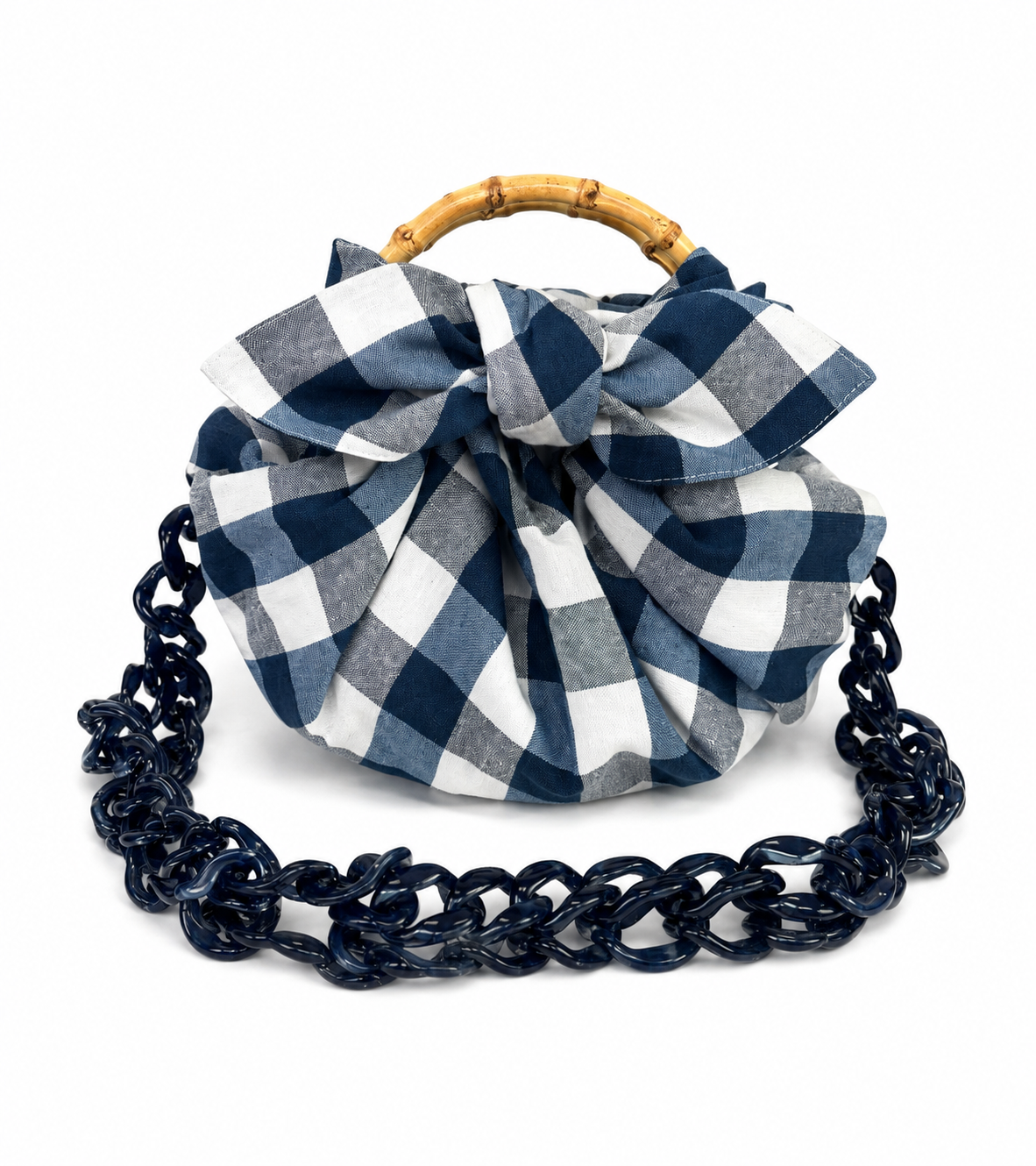 Japanese Knot Bag - Blue