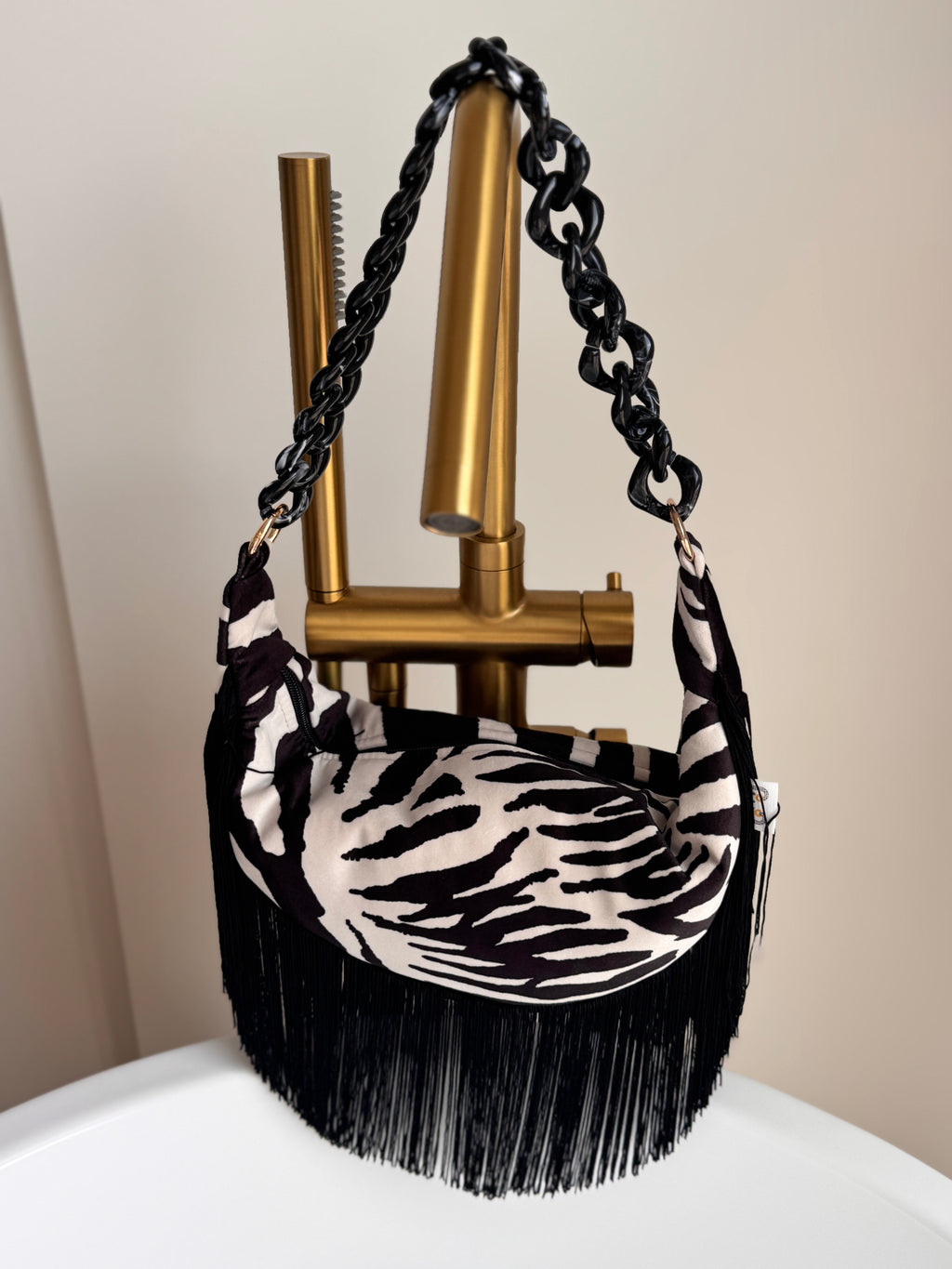 Bolso Mini Volantina Flecos