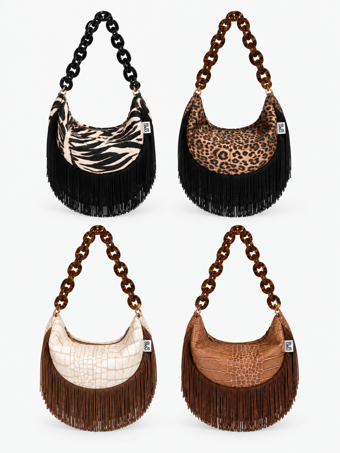 Bolso Mini Volantina Flecos
