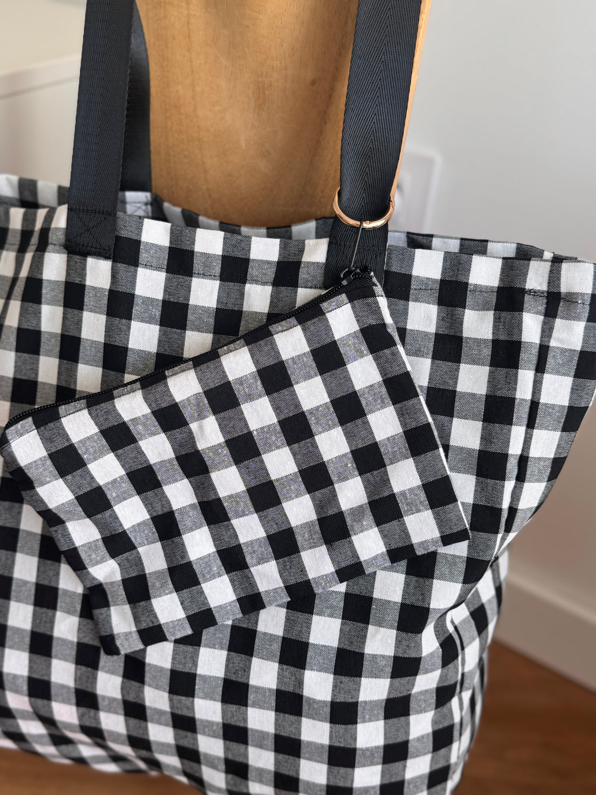 Tote Bag Cuadro Vichy