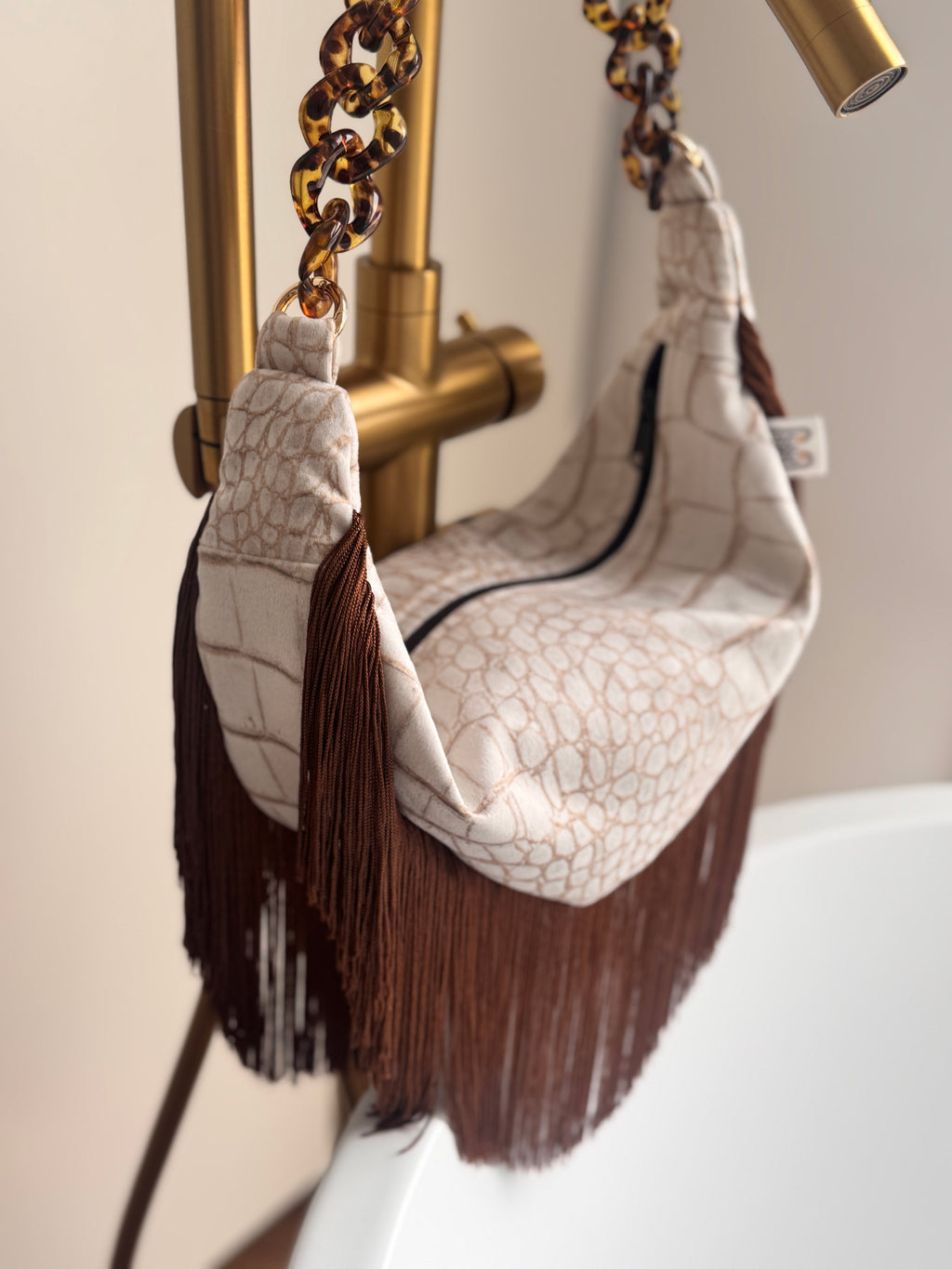 Bolso Mini Volantina Flecos
