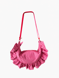 Bolso Volantina Flúor Rosa
