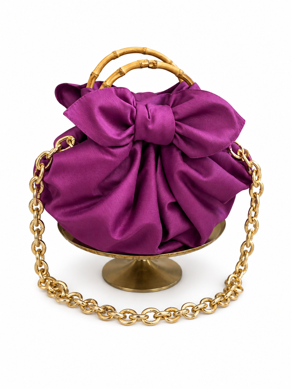 Bolso Nudo Japonés Violeta