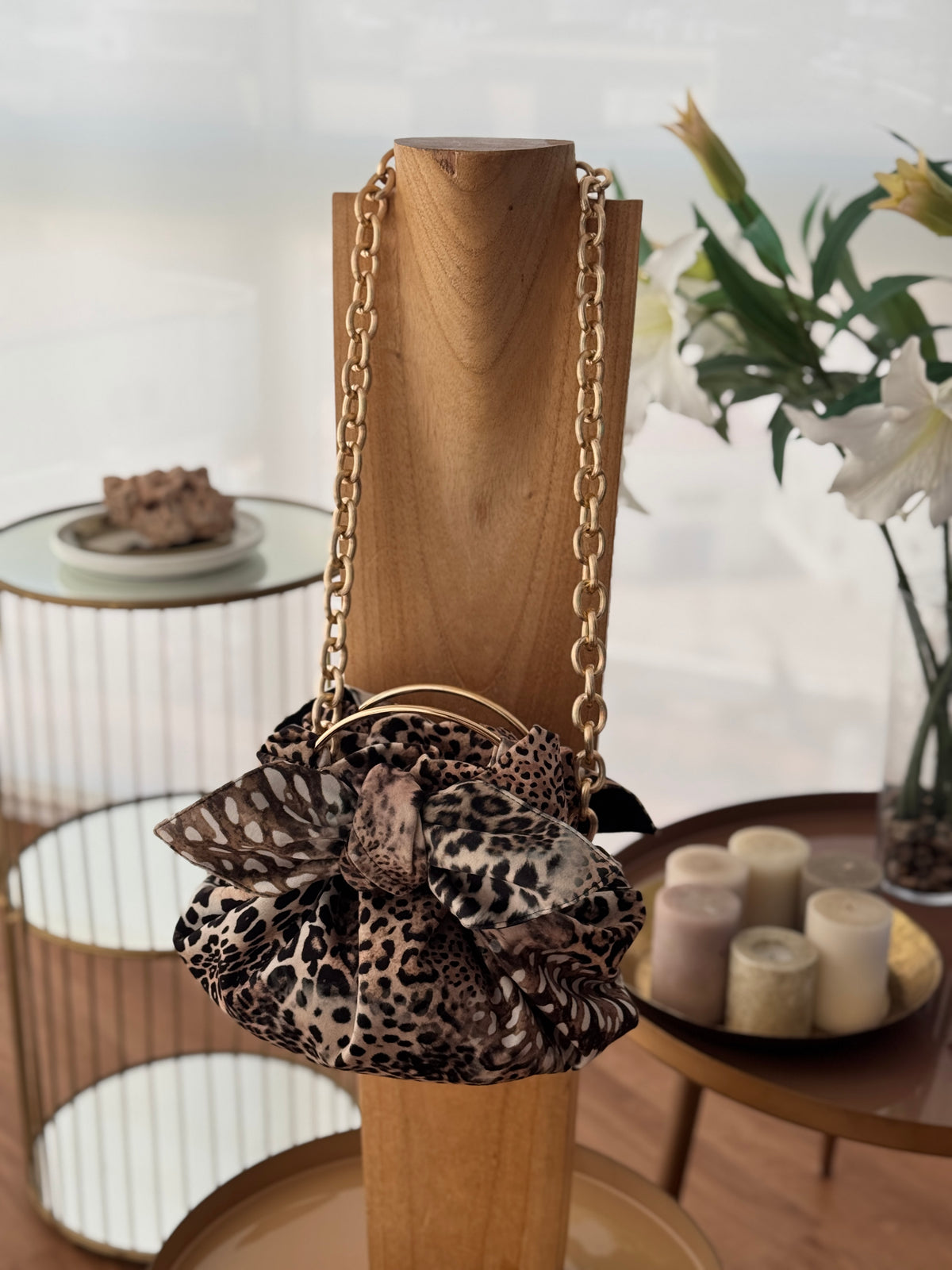 Bolso Nudo Japonés Animal Print