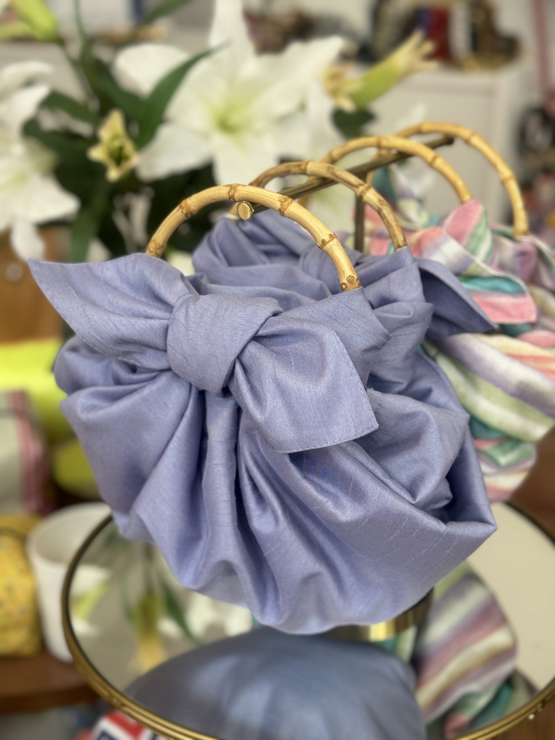 Japanese Knot Bag - Lavender