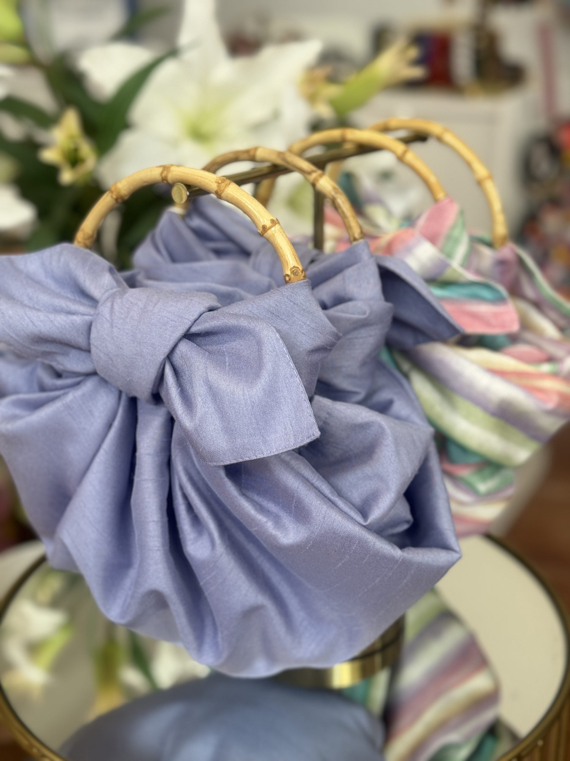 Japanese Knot Bag - Lavender