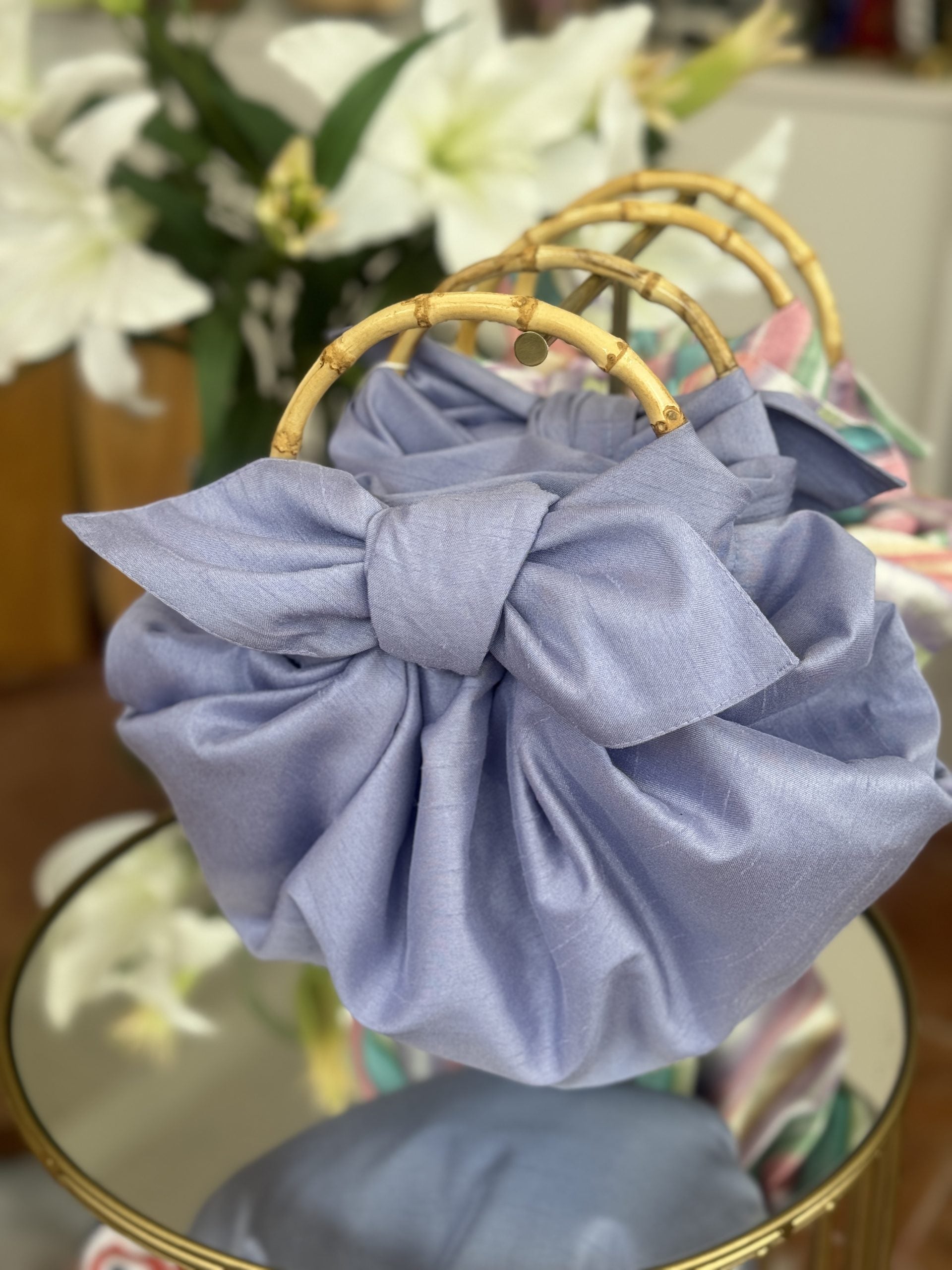 Japanese Knot Bag - Lavender
