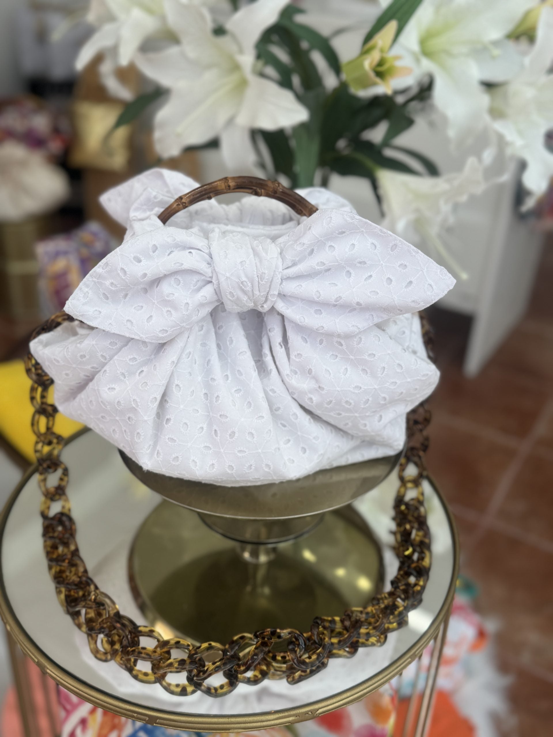 Japanese Knot Bag - Purity