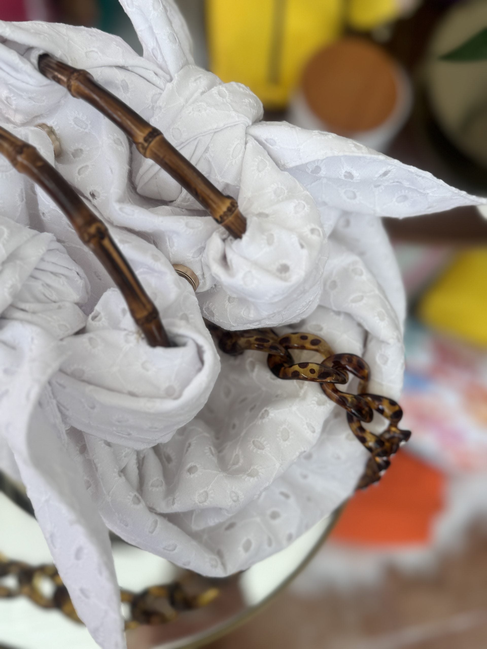 Japanese Knot Bag - Purity