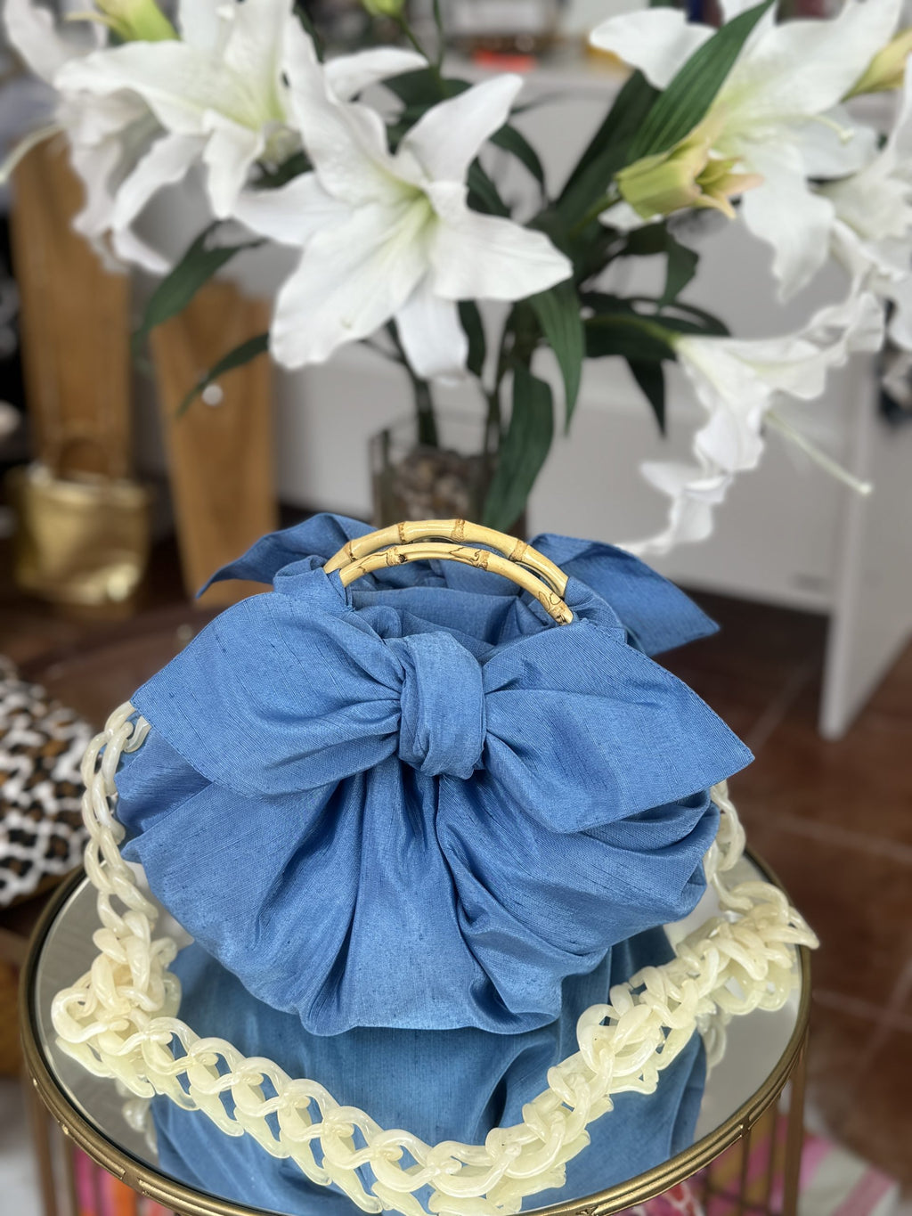 Bolso Nudo Japonés Mar