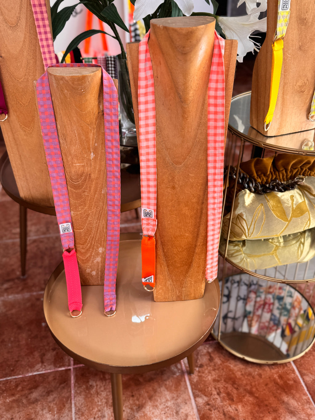 Black Gingham Bias Tape