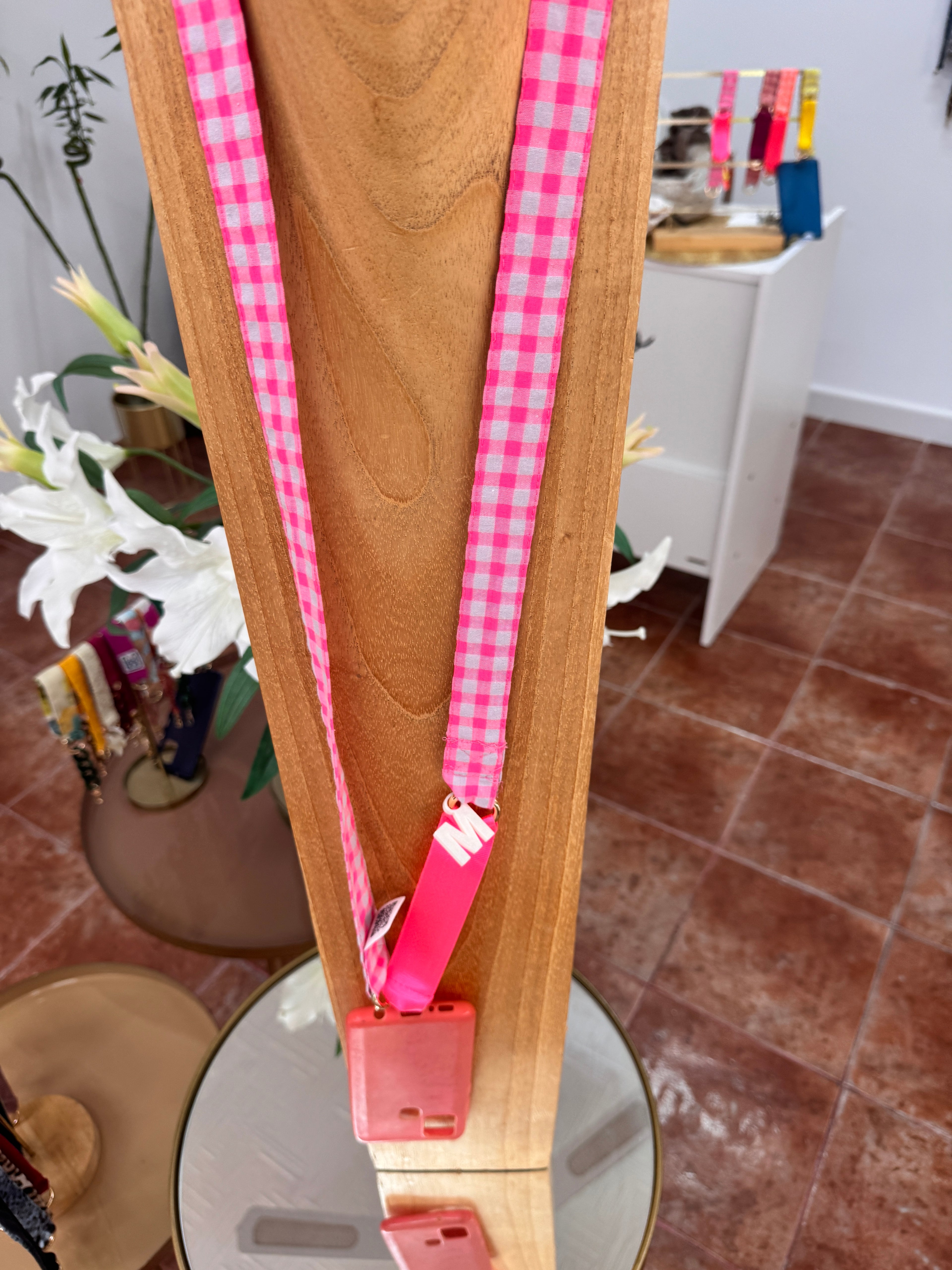 Black Gingham Bias Tape