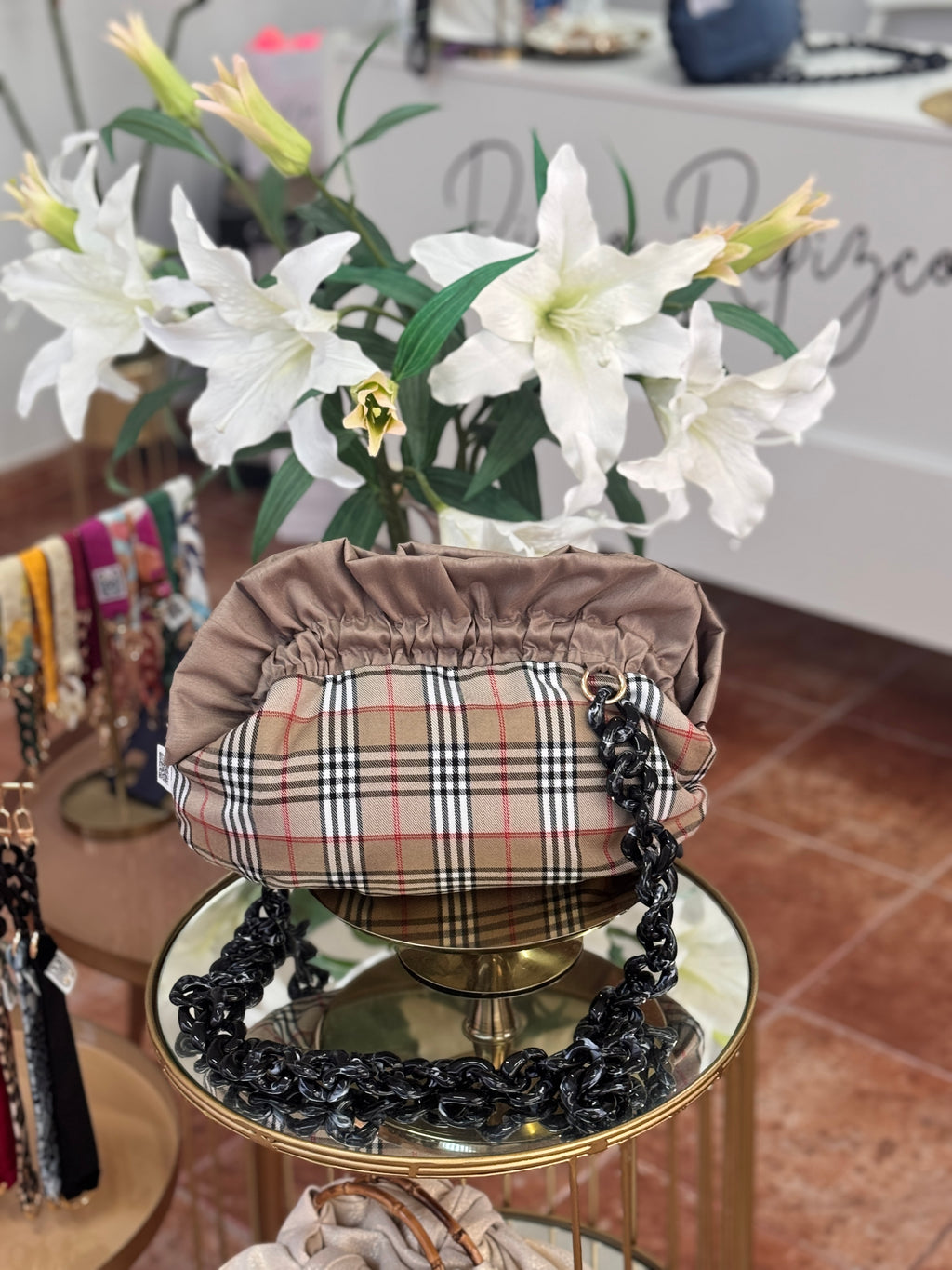 Bolso Baguette Burber