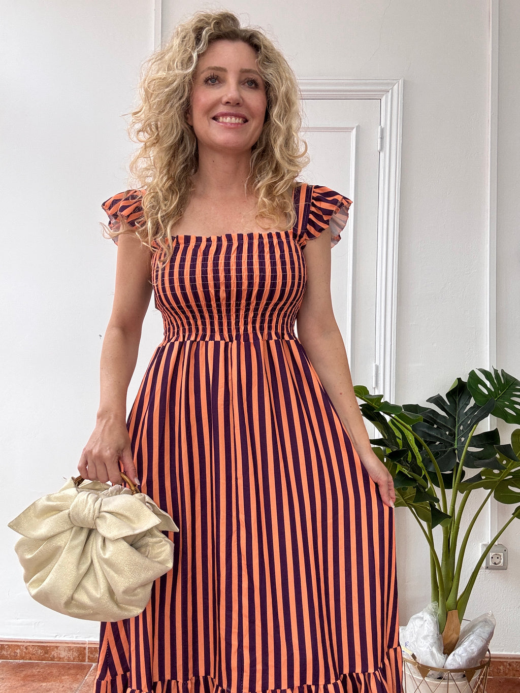 Vestido Rayas Finas