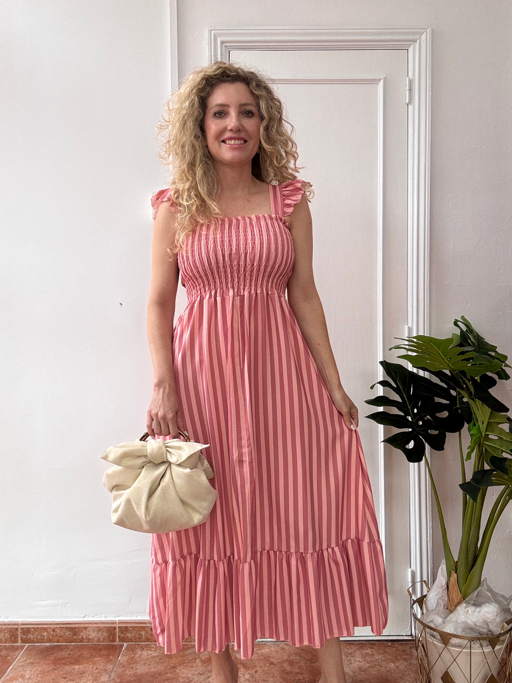 Vestido Rayas Finas